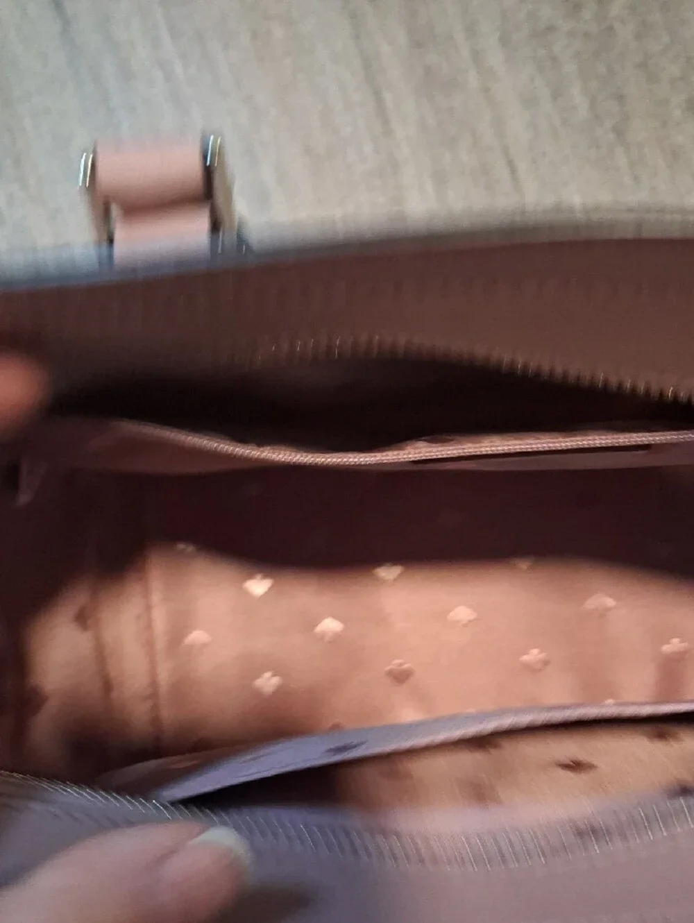 kate spade Blush Rose Leather Satchel